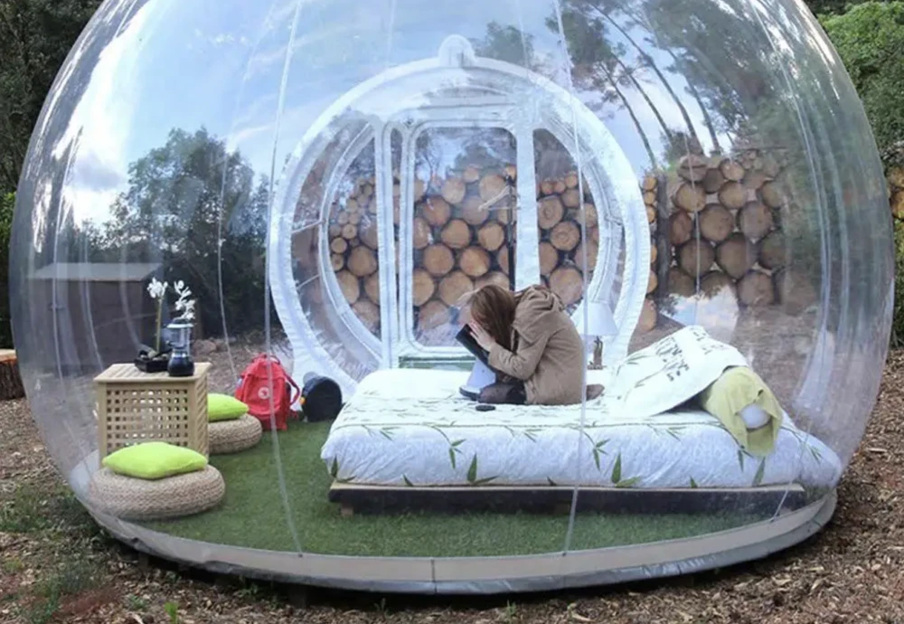 large bubble tent